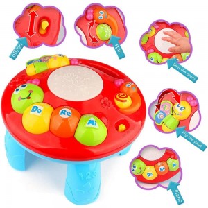 میز بازی موزیکال کودک تات کیدز Tot Kids طرح کرم قرمز