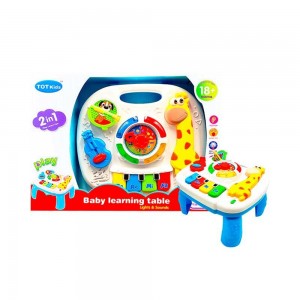 میز بازی موزیکال کودک تات کیدز Tot Kids طرح  زرافه