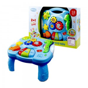 میز بازی موزیکال کودک تات کیدز Tot Kids طرح اسب آبی