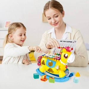 اسباب بازی اسب پازلی موزیکال هانگر Huanger کد 8024