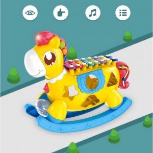 اسباب بازی اسب پازلی موزیکال هانگر Huanger کد 8024