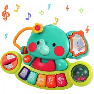 پیانو طرح فیل هولی تویز Huile Toys کد3135