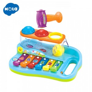 اسباب بازی بلز و چکش توپ هولی تویز Huile Toysکد856