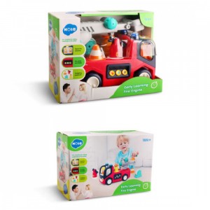 ماشین آتش نشانی موزیکال هولی تویز Huile Toysکد9998