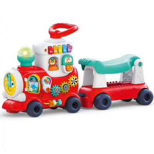 قطار 4 در 1 کودک هولی تویز Huile Toysکد8990