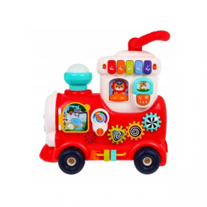 قطار 4 در 1 کودک هولی تویز Huile Toysکد8990