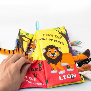 کتاب پارچه ای سوببر SOBEBEAR بسته سه عددی کد 1022/30