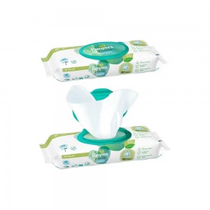 دستمال مرطوب کودک آکوا پریما پمپرز Prima Pampers بسته 48 عددی
