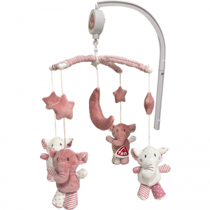 آویز تخت موزیکال بیبی فان Baby Fun  طرح فیل