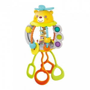 جغجغه توپی طرح خرس هولی تویز Huile Toysکد7916