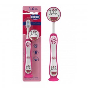 مسواک بچه گانه 3-6 سال چیکو Chicco مدل milk teeth
