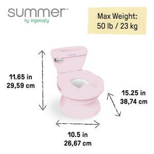 لگن آموزشی با طرح توالت فرنگی کودک سامر  Summer