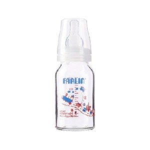 شیشه شیر پیرکس  فارلین Farlin حجم 120 میلی لیتر