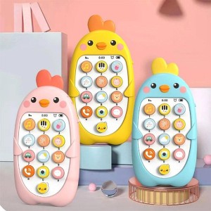 موبایل اسباب بازی موزیکال طرح جوجه لاکی بی بی Lucky baby