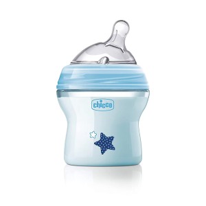 شیشه شیر +0 ماه چیکو chicco مدل نچرال فیلینگ گنجایش 150 میلی لیتر