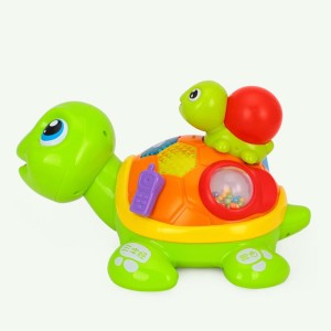 اسباب بازی لاکپشت مادر و فرزند هولی تویز Huile Toys  کد 868