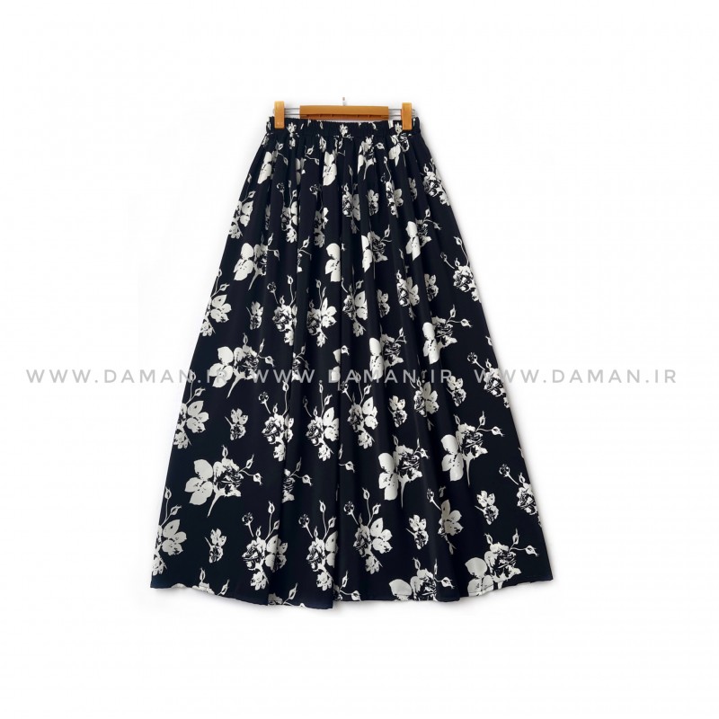 دامن   گلدار  قد 90 کد (R499)
