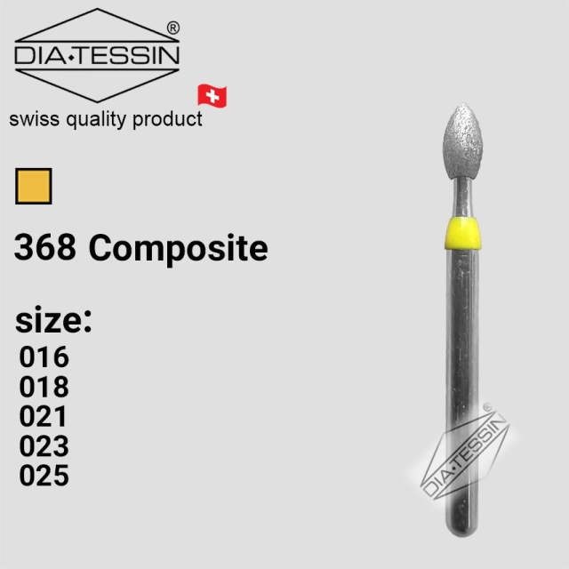 C 368  فرز الماسه شعله شمعی زرد پرداخت (composite)