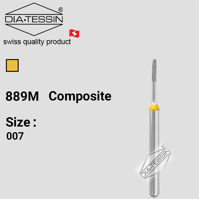 C 889m  فرز الماسه micro prep  زرد پرداخت (composite)