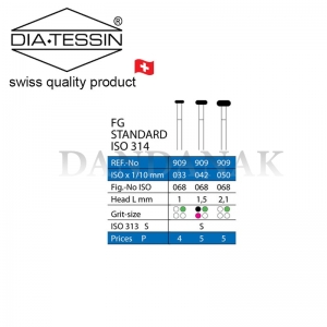 SG 909  فرز الماسه ویل  مشکی تراش (super coarse)