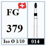 SG 379  فرز الماسه فوتبالی  مشکی تراش (super coarse) - بسته ۵ عددی