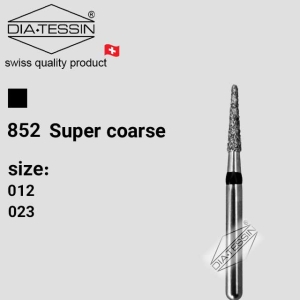 SG 852  فرز الماسه نیدل کوتاه مشکی تراش (super coarse) - بسته ۵ عددی