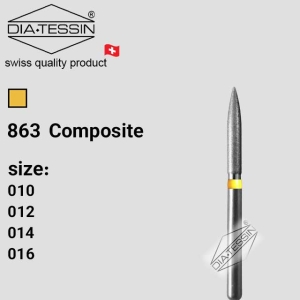 C 863  فرز الماسه بول XL زرد پرداخت (composite) - بسته ۵ عددی