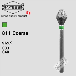 G 811  فرز الماسه ذوزنقه ای  سبز تراش ( coarse)-بسته ۵ عددی