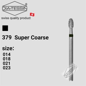 SG 379  فرز الماسه فوتبالی  مشکی تراش (super coarse) - بسته ۵ عددی