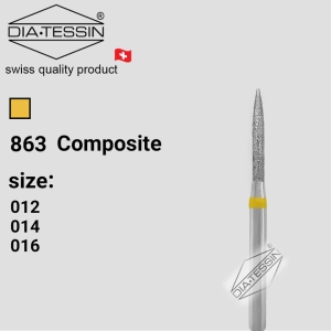 C 863  فرز الماسه بول XL زرد پرداخت (composite) - بسته ۵ عددی