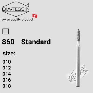 860  فرز الماسه بول کوتاه استاندارد تراش (standard) - بسته ۵ عددی