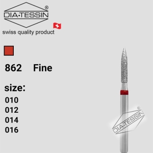 F 862  فرز الماسه بول متوسط قرمز پرداخت (fine) - بسته ۵ عددی