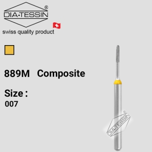 C 889m  فرز الماسه micro prep  زرد پرداخت (composite)-بسته ۵ عددی