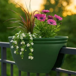 گلدان نرده ای دو طرفه بزرگ مهرنی