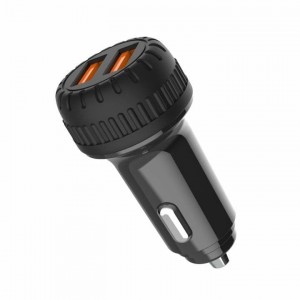 شارژر ماشینی دو پورت برند moxom