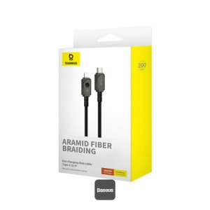 کابل شارژ تایپ سی به لایتینگ بیسوس مدل Unbreakable Series
