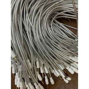 کابل AUX یک متری مدل شلنگی فله