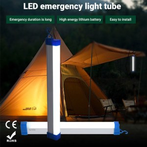 چراغ LED اضطراری شارژی USB ارتفاع 17 سانتی متر