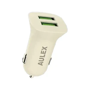 شارژر فندکی دو پورت AULEX مدل AC01