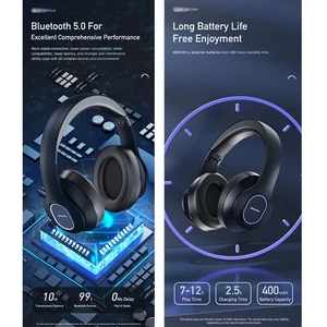 Awei A100BL Gaming Wireless Headphone