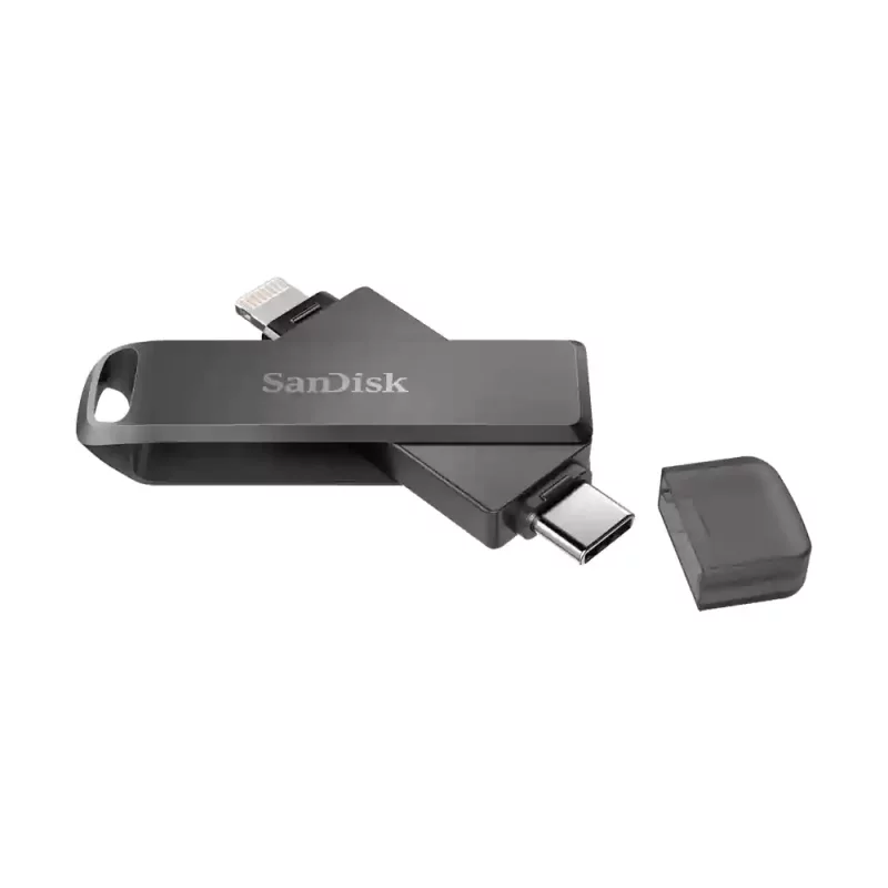 فلش مموری سن دیسک مدل iXpand Luxe USB3 ظرفیت 128 گیگابایت