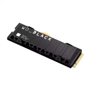 SSD داخلی وسترن دیجیتال WD Black SN850X NVMe ظرفیت 2 ترابایت با هیت‌سینک (مخصوص PS5)