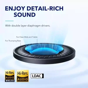 هدفون بی سیم انکر مدل Soundcore Space Q45 A3040
