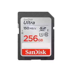 کارت حافظه SDXC سن دیسک Ultra کلاس 10 استاندارد UHS-I U1 سرعت 150 مگابایت بر ثانیه ظرفیت 256 گیگابایت
