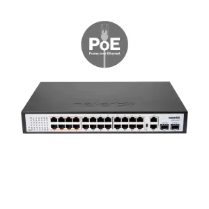 سوئیچ غیرمدیریتی 28 پورت 1000Mbps POE نتربیت Neterbit مدل NGS-F1028P-C