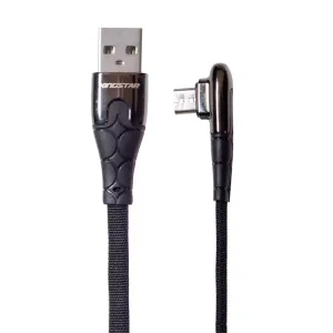 کابل شارژ میکرو کینگ استار مدل K46a طول 1 متر (کانکتور 90 درجه)