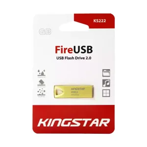 فلش مموری کینگ استار Kingstar KS222 Fire USB 2.0 ظرفیت 32 گیگابایت