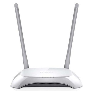 سبد ۱۰ عددی روتر بی سیم 300Mbps  تی پی-لینک مدل TL-WR840N
