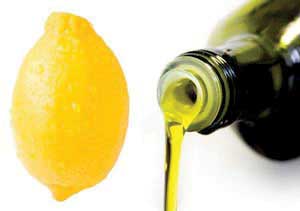 لیمو ترش و روغن آن