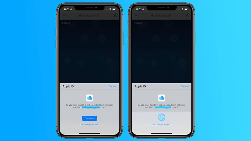 به‌زودی می‌توانید با اثر انگشت یا تشخیص چهره وارد iCloud.com شوید